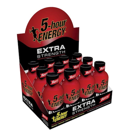 5 Hour Energy 5-Hour Energy Extra Strength SF Berry Energy Shot 1.93 oz., PK216 718128